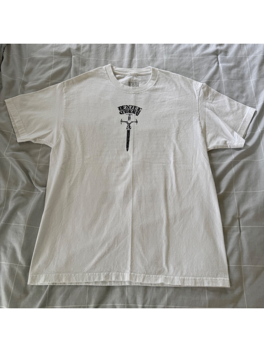 Denzel Curry 2025 concert tshirt white mens L
